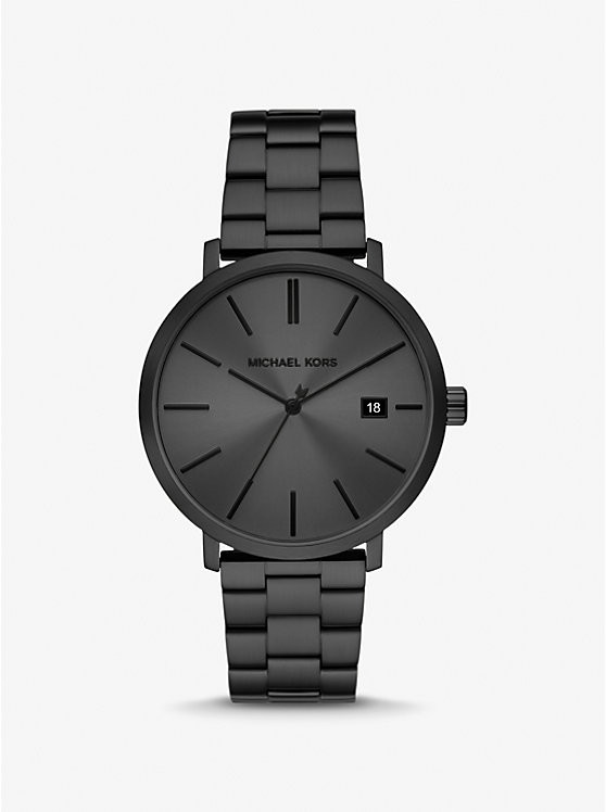 Oversized Blake Black-Tone Watch | Michael Kors CA