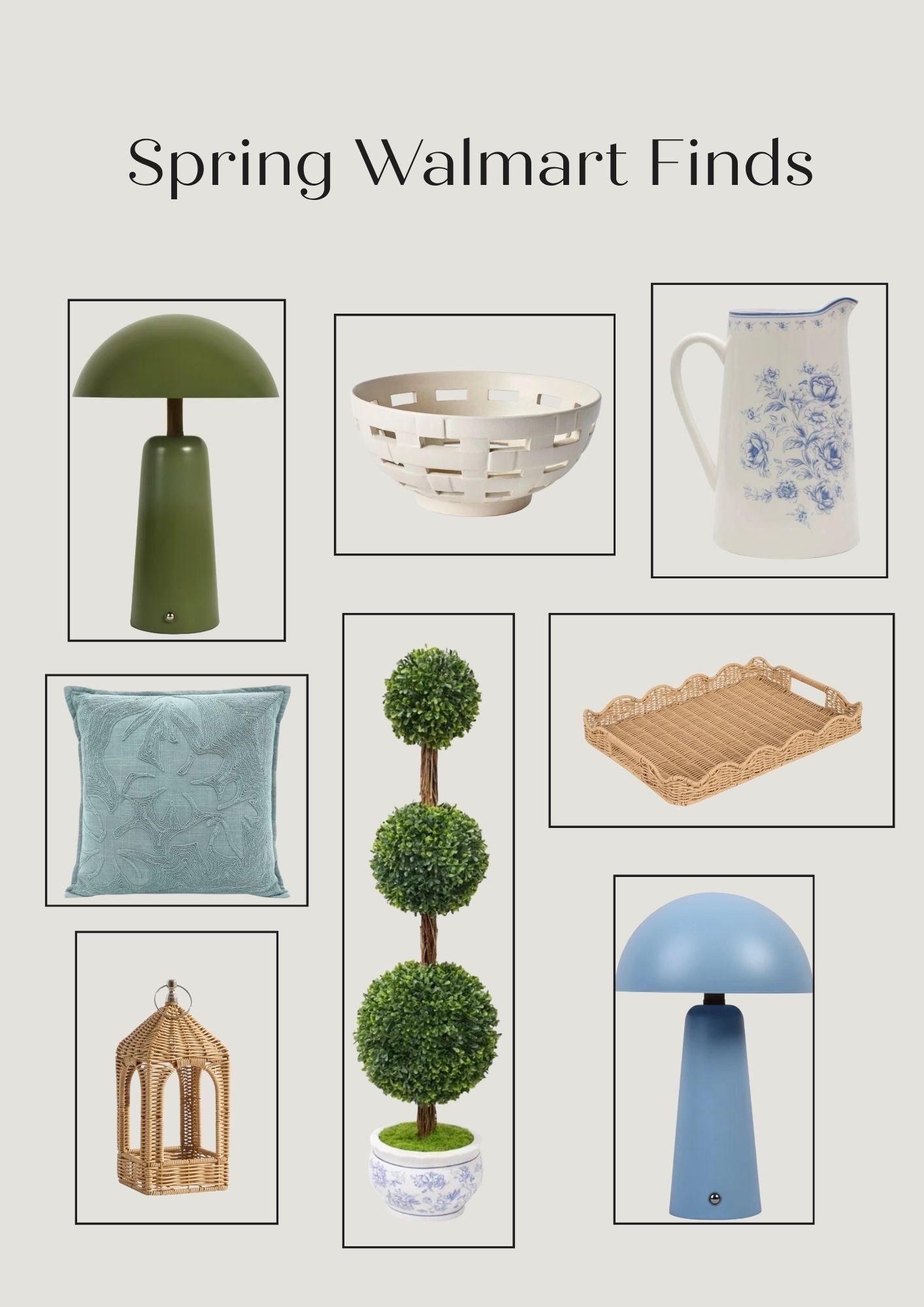 I went into Walmart the other day and I was so impressed by the home goods I found! Great quality and design for an even better price.