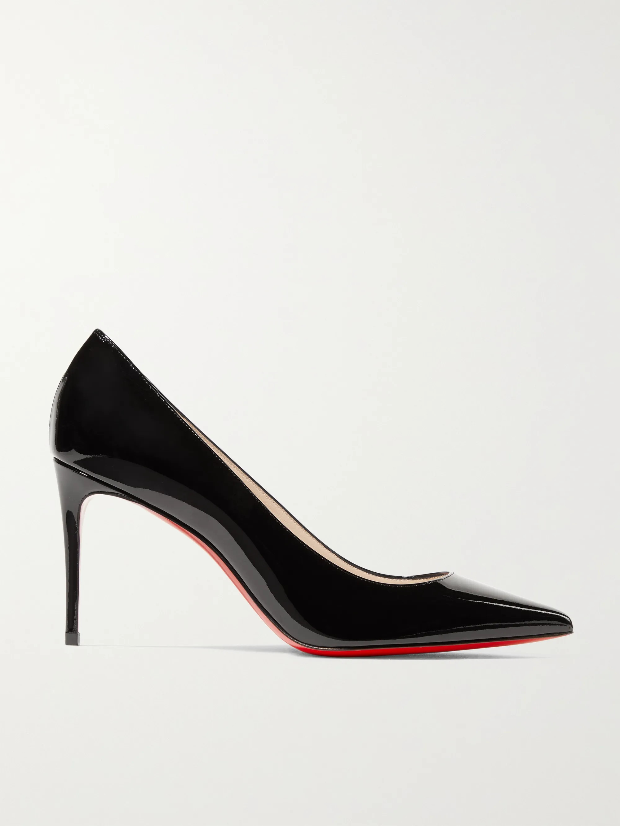 Black Kate 85 patent-leather pumps | Christian Louboutin | NET-A-PORTER | NET-A-PORTER (UK & EU)