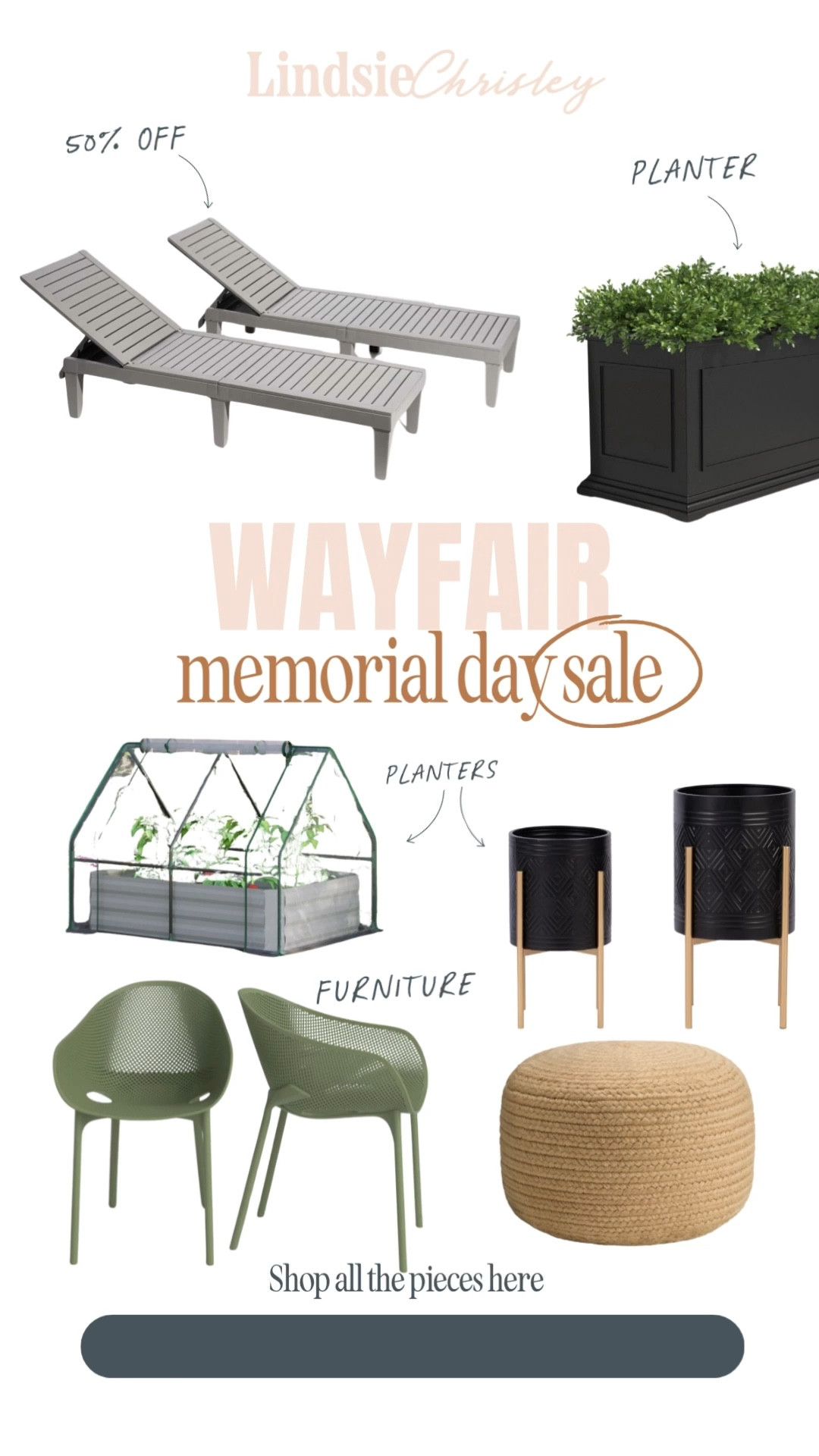 Wayfair Memorial Day sale (up to 70% off) 🏡

#LTKSaleAlert #LTKHome #LTKFamily