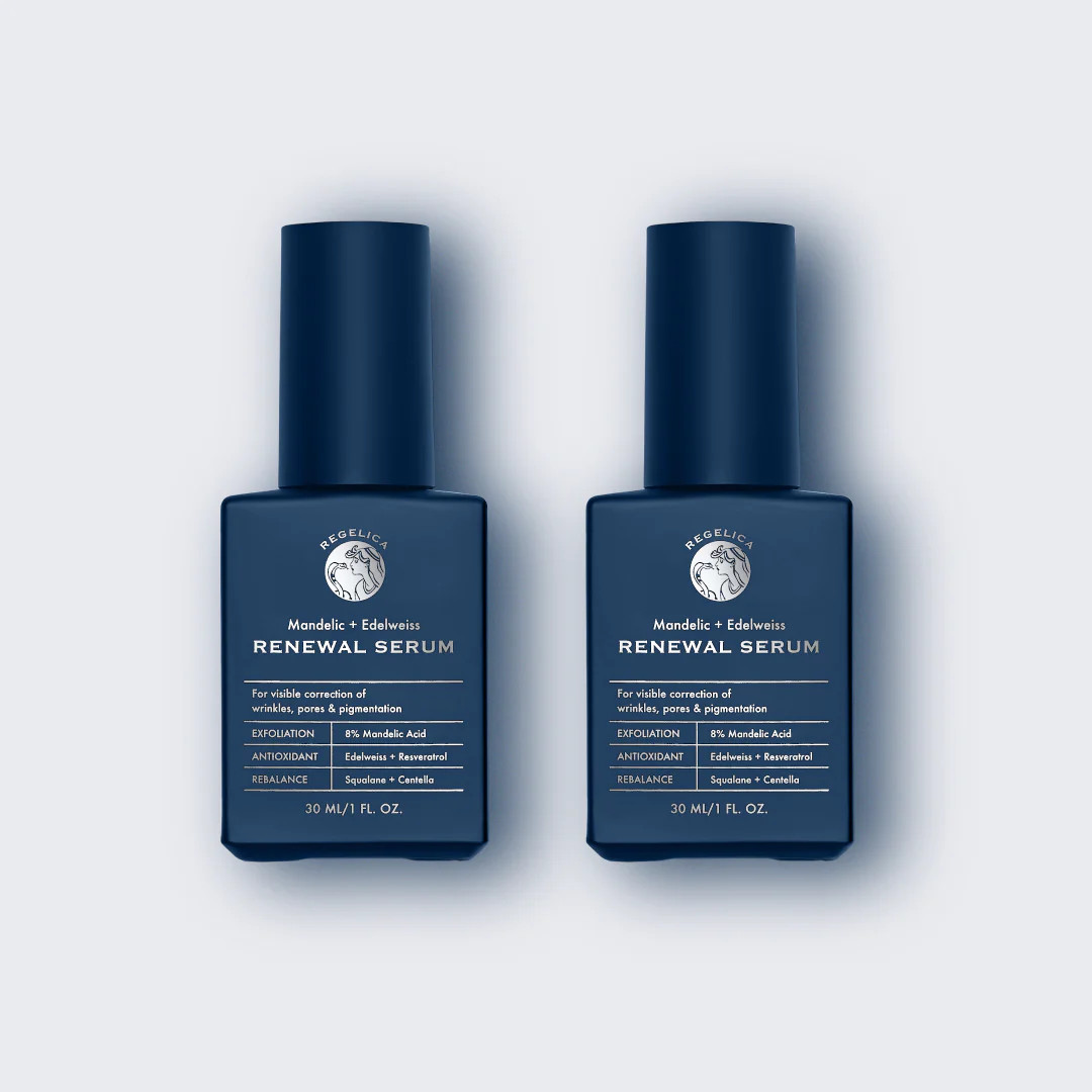 Mandelic + Edelweiss Renewal Serum | 2-Pack | Regelica
