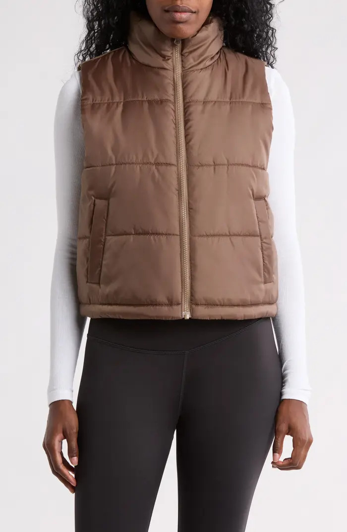 Crop Puffer Vest | Nordstrom Rack