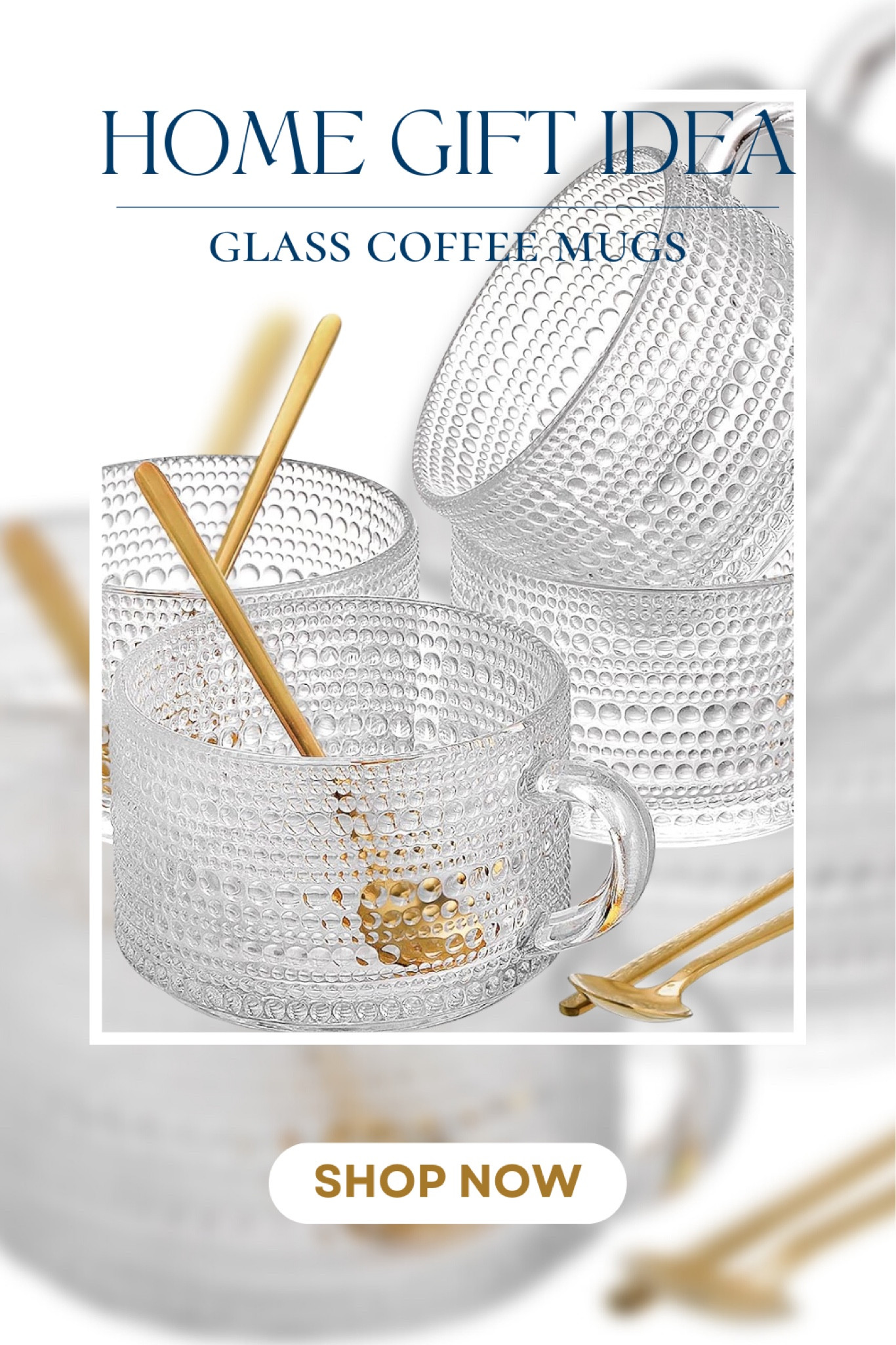 A perfect gift idea for the coffee lover. 

Elevate your at home coffee bar with these elegant glass coffee mugs 

#LTKfindsunder50 #LTKHoliday #LTKGiftGuide
