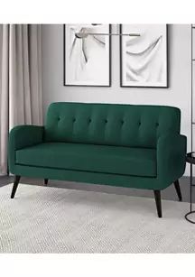Kingston Mid-Century Modern Lace Tufted Sofa | Belk