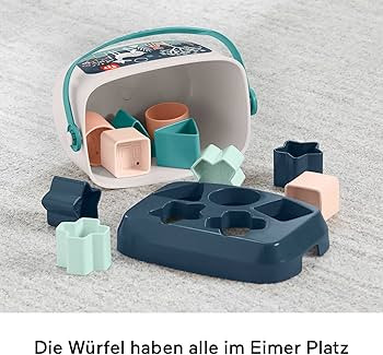 Fisher-Price Stacking Toy Baby’s First Blocks Set of 10 Shapes for Sorting Play Ages 6+ Months,... | Amazon (US)