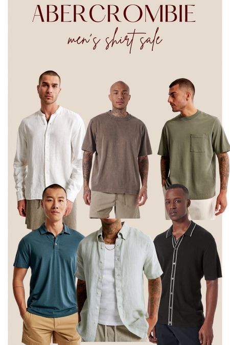 Last day for 20% off men’s shirts at Abercrombie + my code “AFSHELBY” gets you an additional 15% off 

#LTKsalealert #LTKunder50 #LTKmens