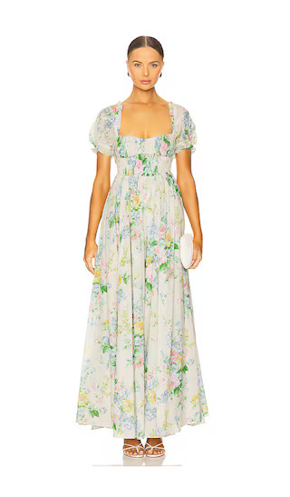 The Renfaire Dress in Briar Roses | Revolve Clothing (Global)