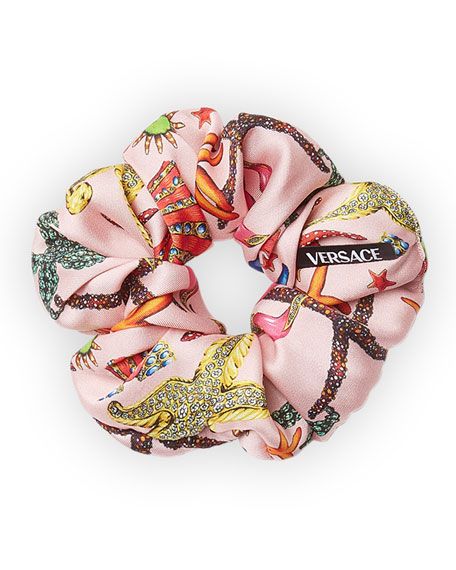 Versace Tresor de la Mer Scrunchie | Bergdorf Goodman