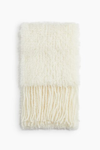 H & M - Schal aus Mohairmix - Weiß - Damen | H&M (DE, AT, CH, NL, FI)