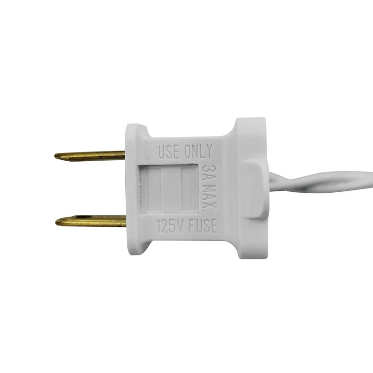 Indoor/Outdoor 100-Count LED Mini Christmas Lights, Cool White, 19.5', Holiday Time | Walmart (US)