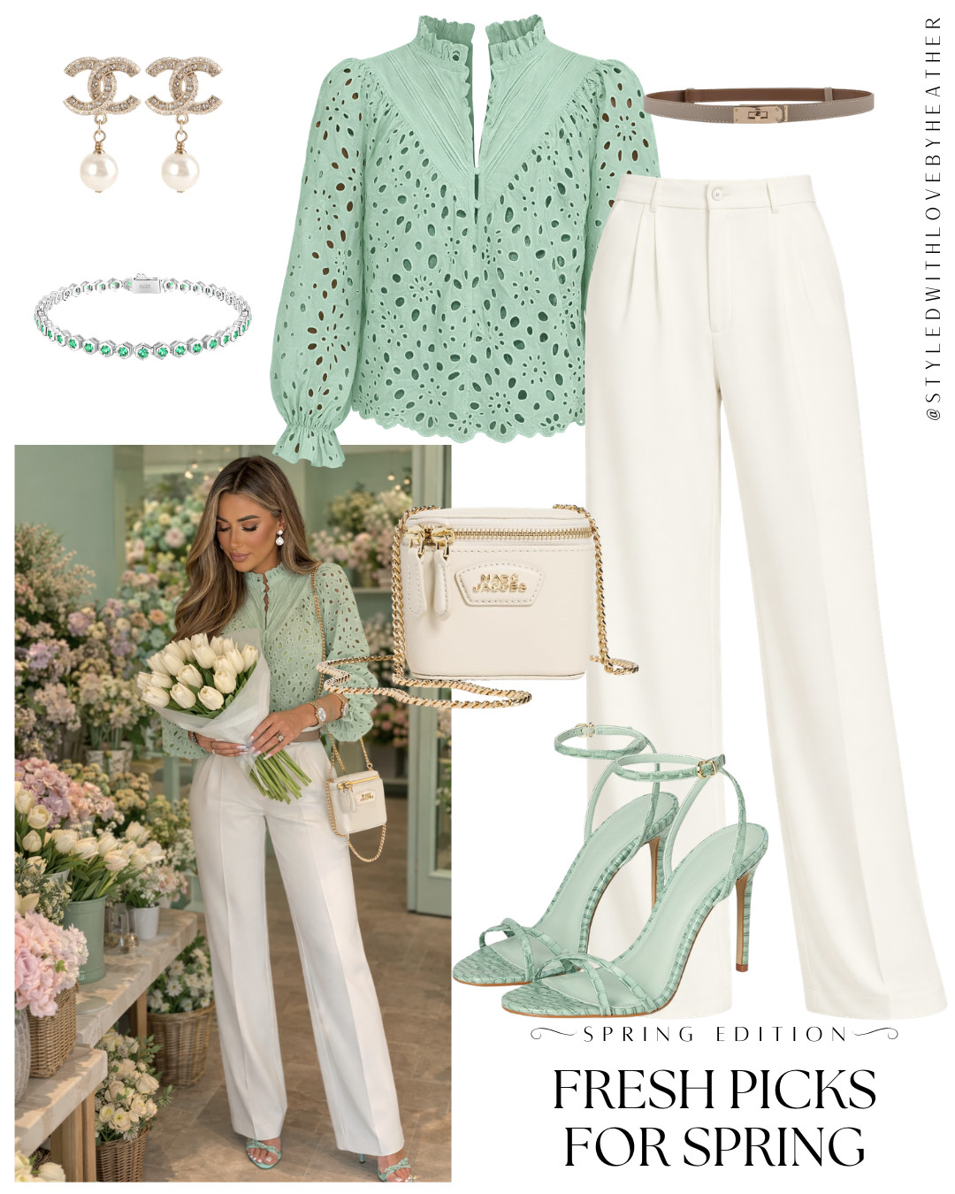 Fresh Picks for Spring 🍃✨

Soft pastels, feminine details, and effortless elegance—this look is everything I’m loving for spring right now. The eyelet blouse paired with tailored trousers gives that perfect balance of polished and fresh, while the matching heels and accessories pull it all together.

Shop this spring outfit, Amazon finds, and accessories on my LTK 🤍✨

 

 #LTKootd #LTKmomlife #LTKPetite