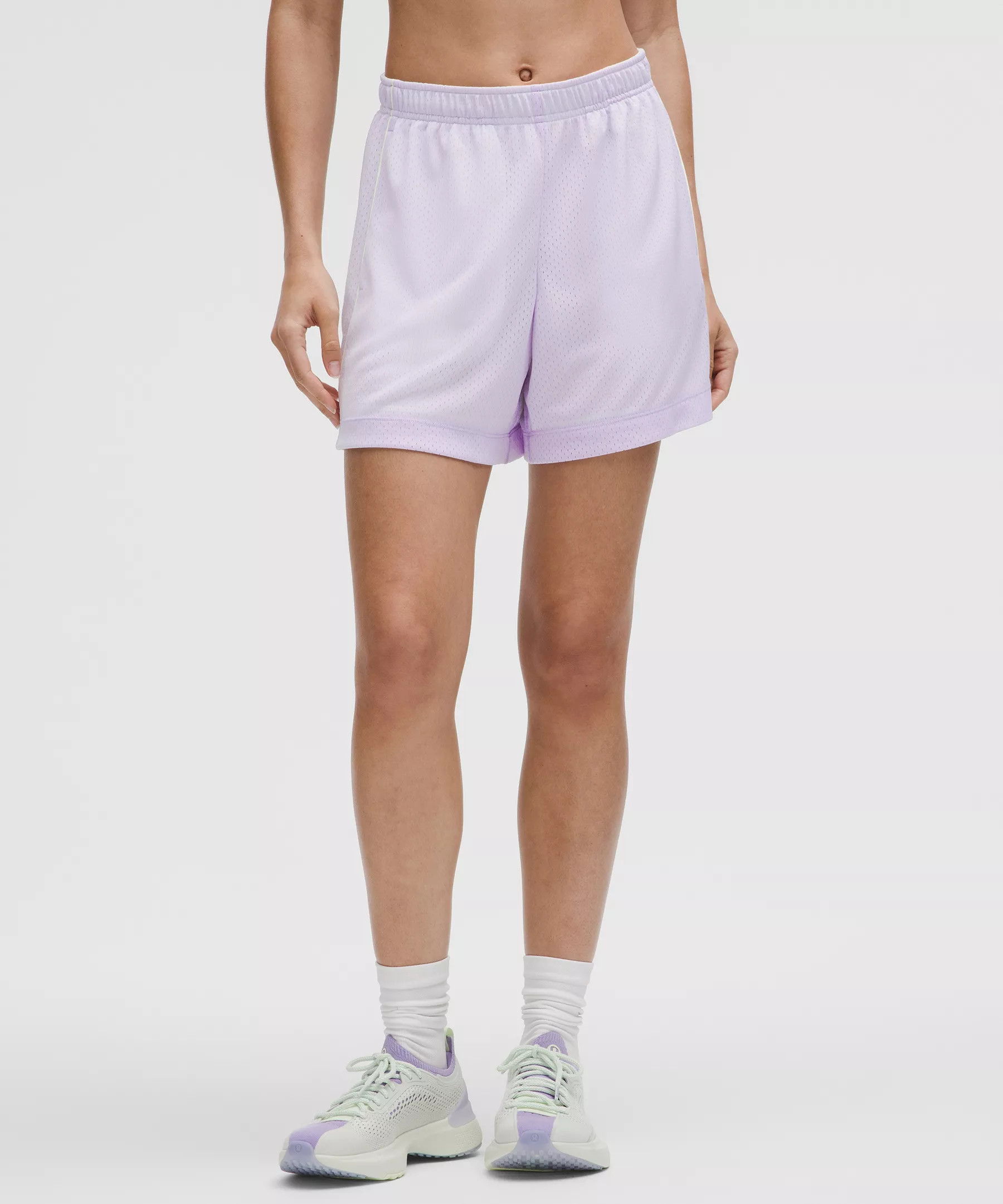 Double-Layered Mesh Mid-Rise Short 5" | Lululemon (US)