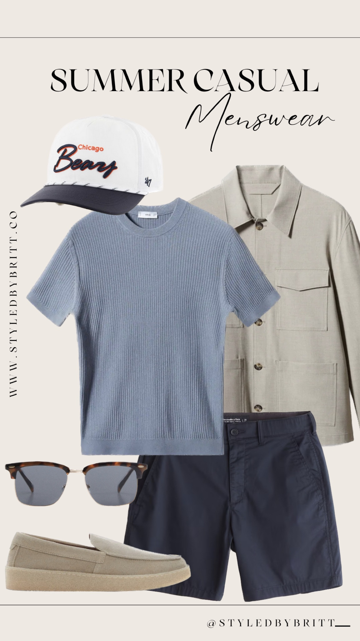 Summer menswear outfits, casual outfits for men 

#LTKmens
