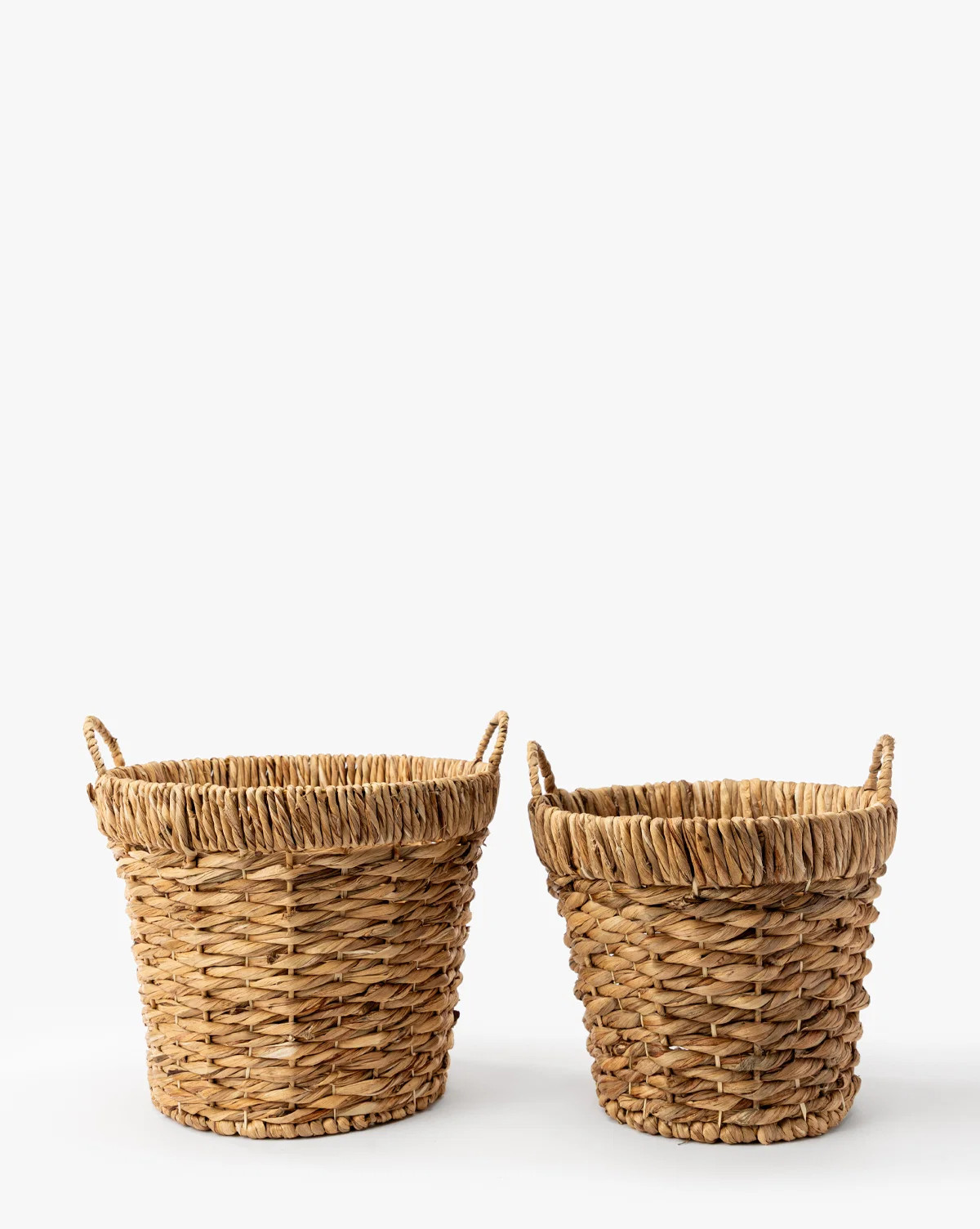 Water Hyacinth Baskets with Handles (Set of 2) | McGee & Co. (US)