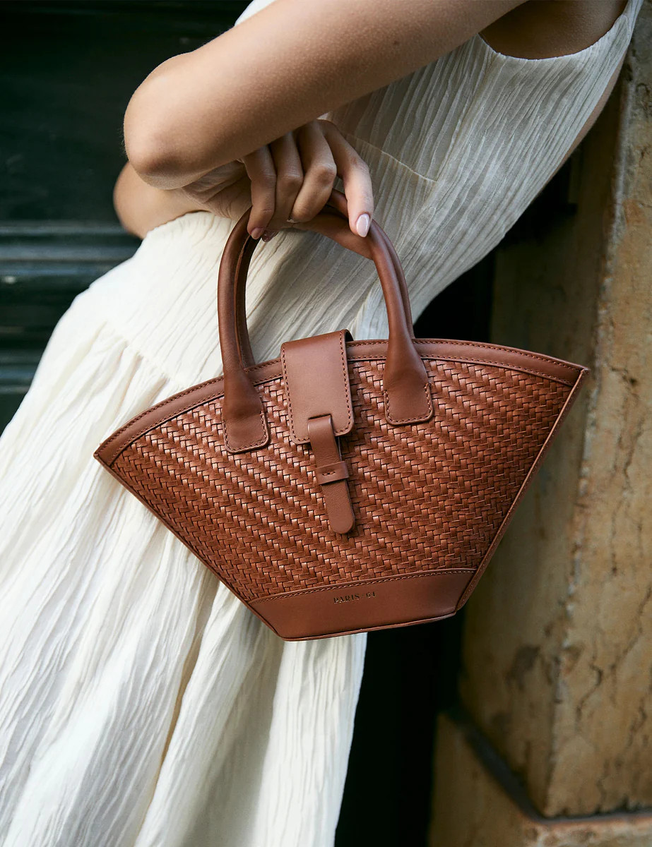 Mini Lumière Provence Brown Bag by PARIS/64 | PARIS/64