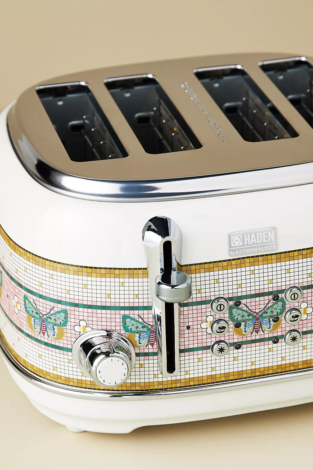 The Bistro Tile x Haden Four-Slice Toaster | Anthropologie (US)