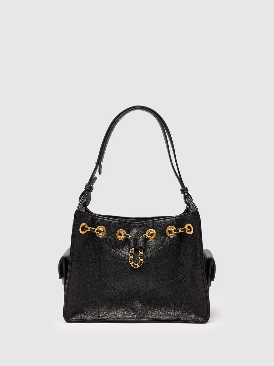 Vegan Leather Chain Detail Shoulder Bags | Urban Revivo