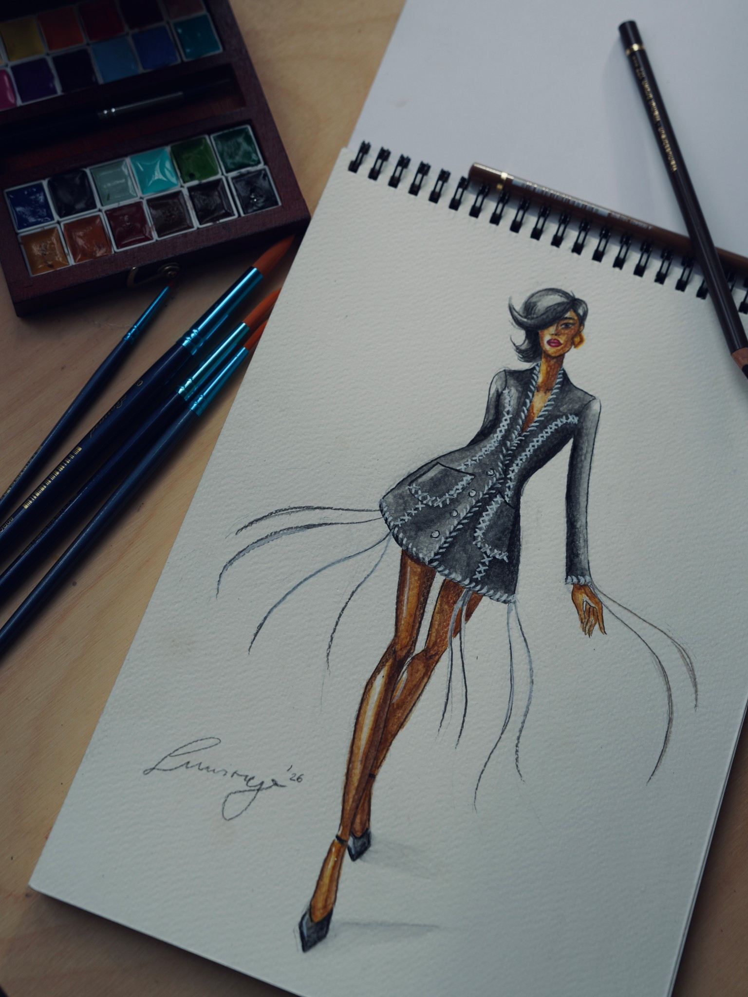 Before all my clothes take shape everything starts with an idea and a sketch ✍🏽💃🏻✨

#LTKdayinmylife #LTKFindsUnder100 #LTKselfcare