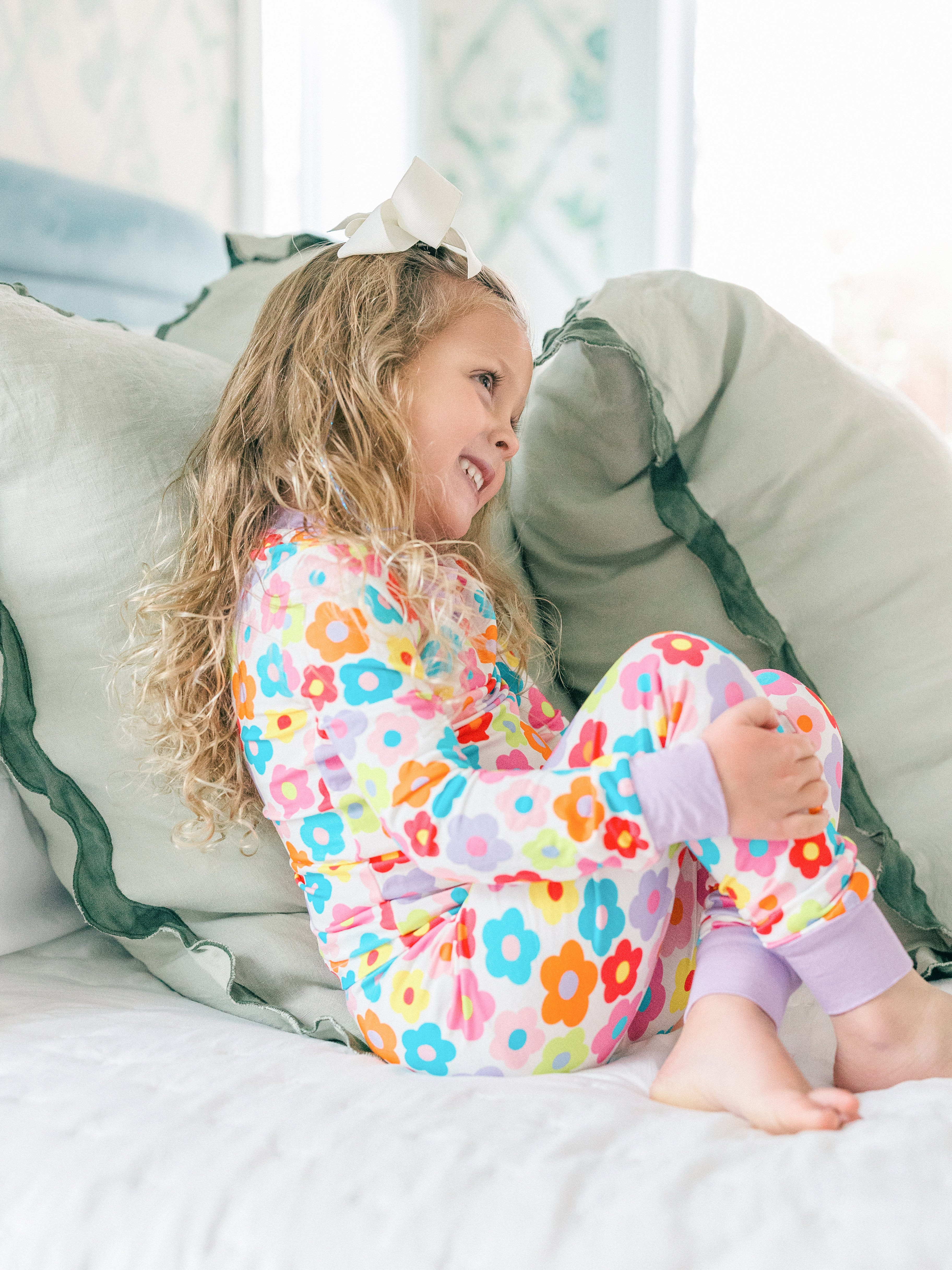 Mallory Bamboo PJ Set | Poppy Kids Co