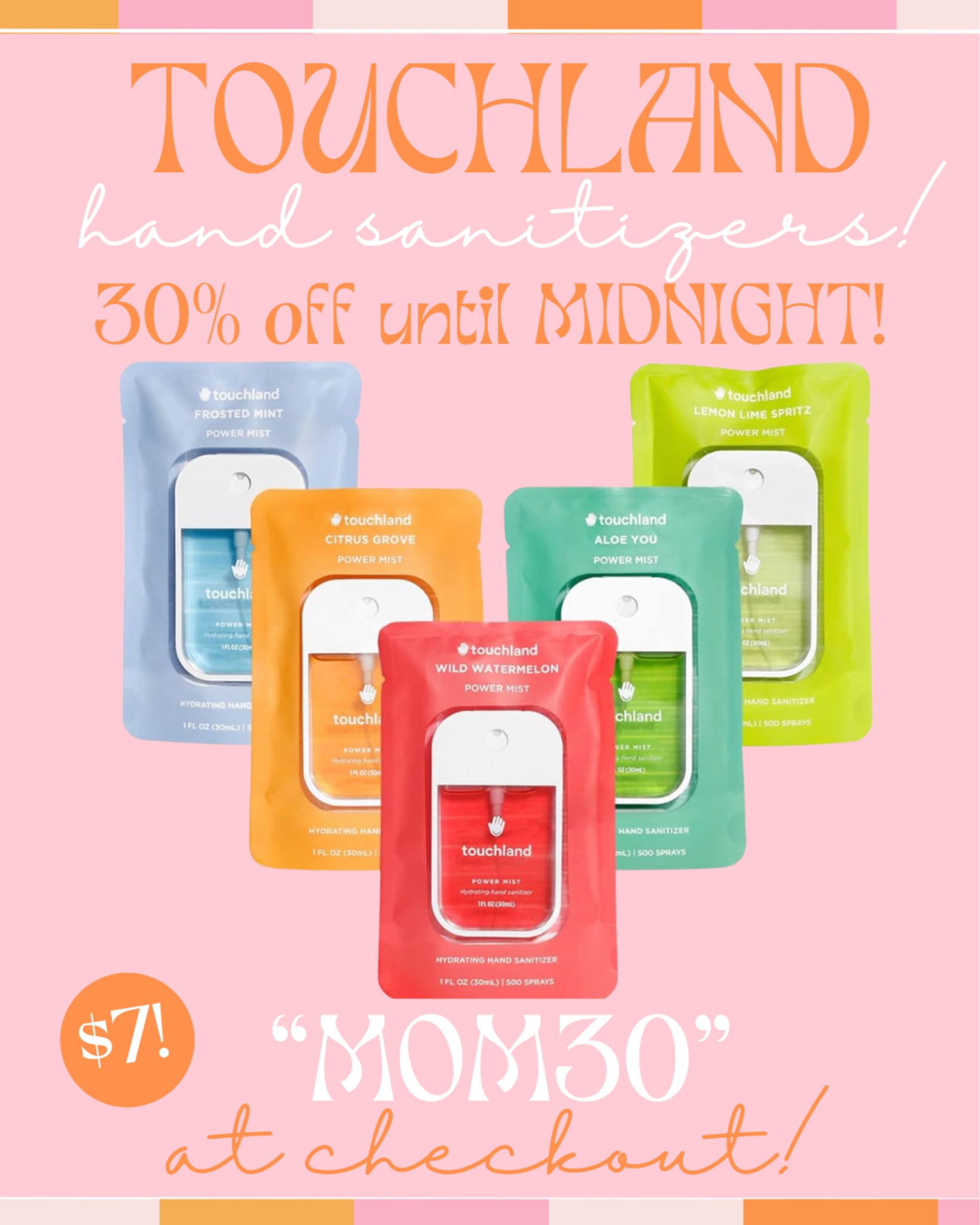 30% off TOUCHLAND!😱🤩
Get 30% off now-midnight using code “MOM30” at checkout!🛍️✨

#LTKSaleAlert #LTKFindsUnder50 #LTKStyleTip