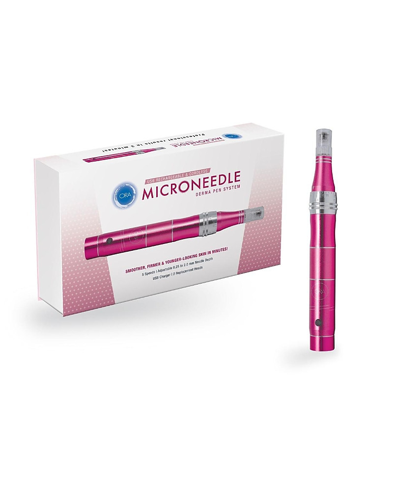 Ora Deluxe Rechargeable & Cordless Electric Microneedle Derma Pen System - 5 Speeds (0.25mm-2.00mm Range) | Bloomingdale's (US)