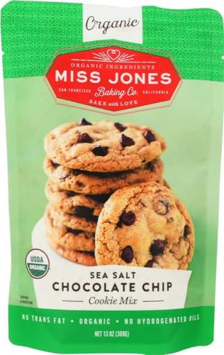 Miss Jones Baking Co Organic Chocolate Chip Cookie Mix, 13.004 Ounce | Amazon (US)