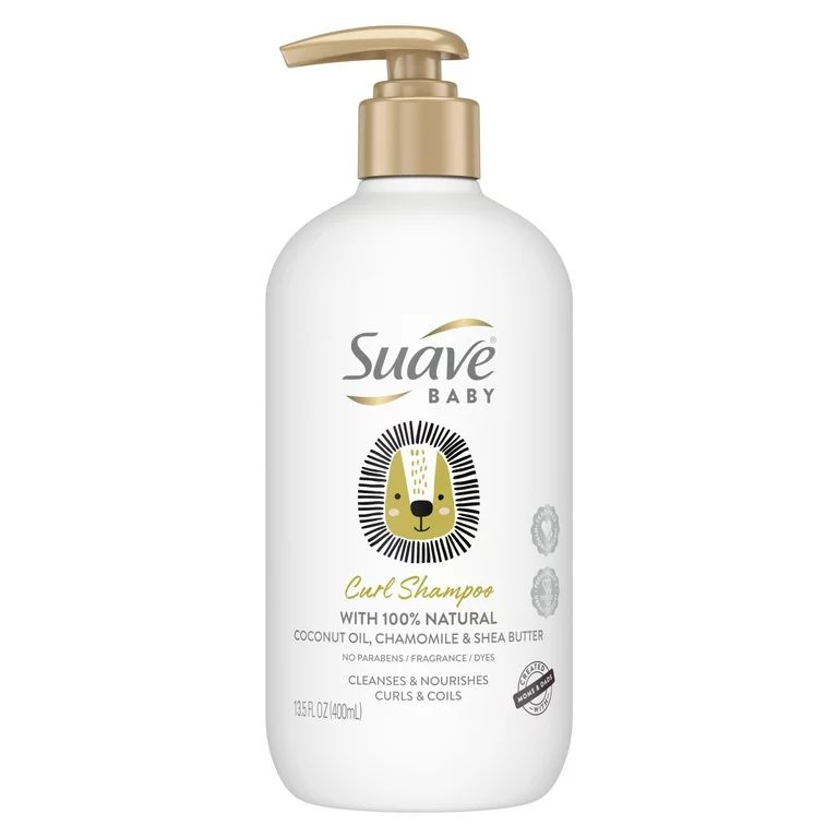 Suave Baby Curl Shampoo Coconut Oil, Chamomile & Shea Butter, 13.5 oz - Walmart.com | Walmart (US)