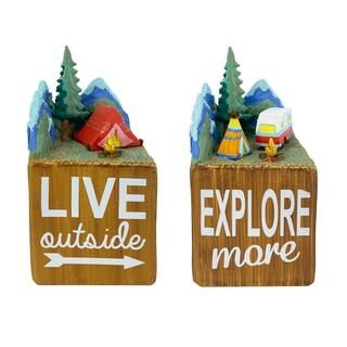 Assorted 5.8" Outdoor Scene Tabletop Cube by Ashland® | Michaels Stores