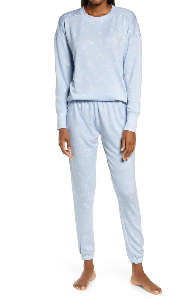 Daisy Print Jogger Pajamas | Nordstrom