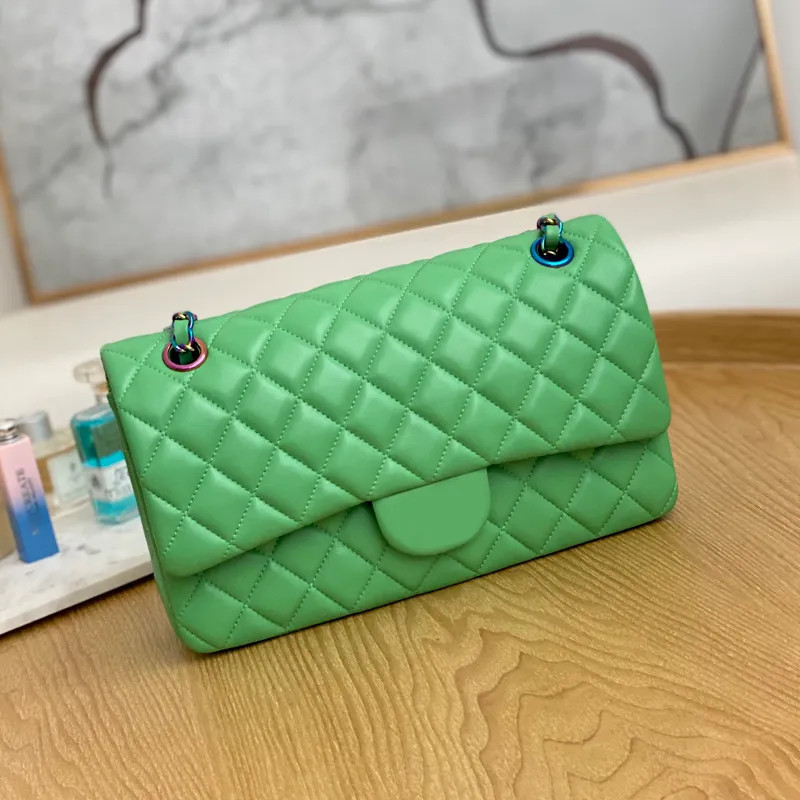 10A L Bag Shoulder Bags Flap Bags Lady Original Color hardware Fresh Sheepskin Chains Hasp Soft p... | DHGate