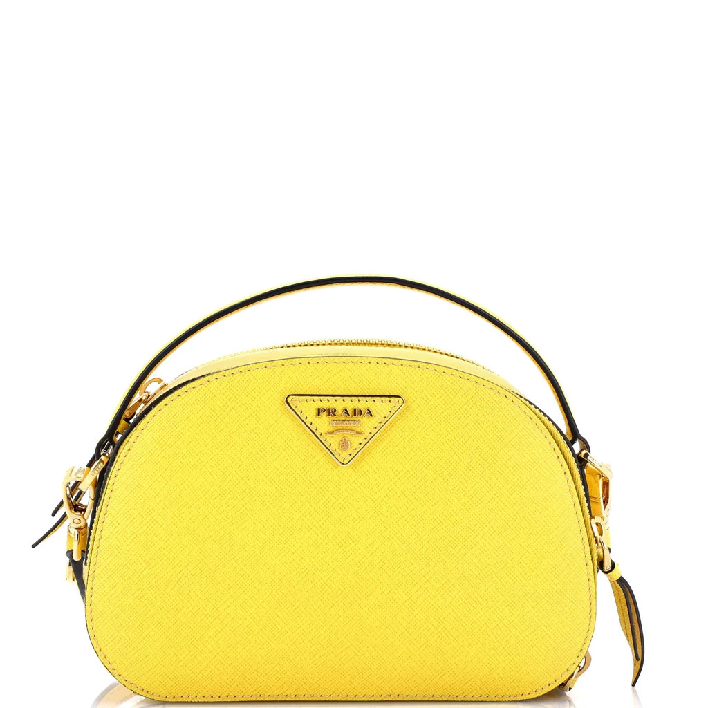 Odette Top Handle Bag Saffiano Leather Small | Rebag