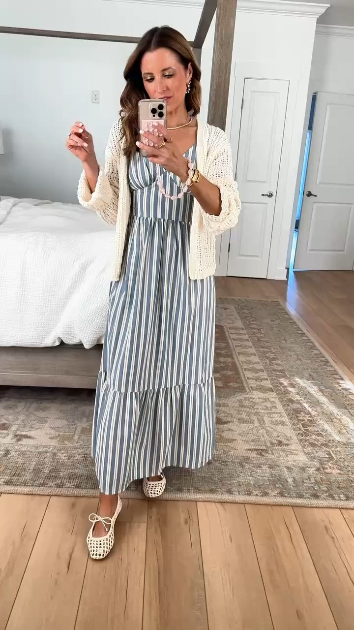 New Target arrivals. New spring arrivals. Spring outfits. Summer outfits. Resort wear. Have been searching for a cream cardigan like this!! XS in cardigan and dress. Elevated casual outfit. Mother’s Day outfit. 


#LTKootd #LTKMothersDay #LTKTravel