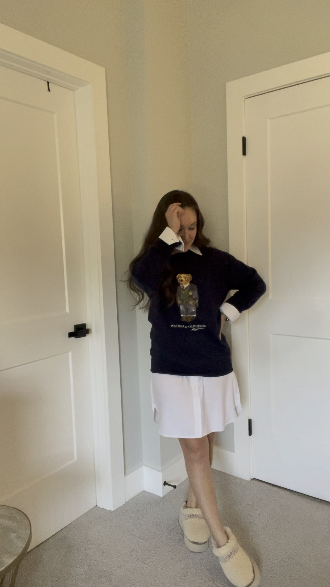 Styling the Tazz Shearling with Amazon dress and polo bear sweatshirt 

#LTKfindsunder100 #LTKshoecrush #LTKstyletip