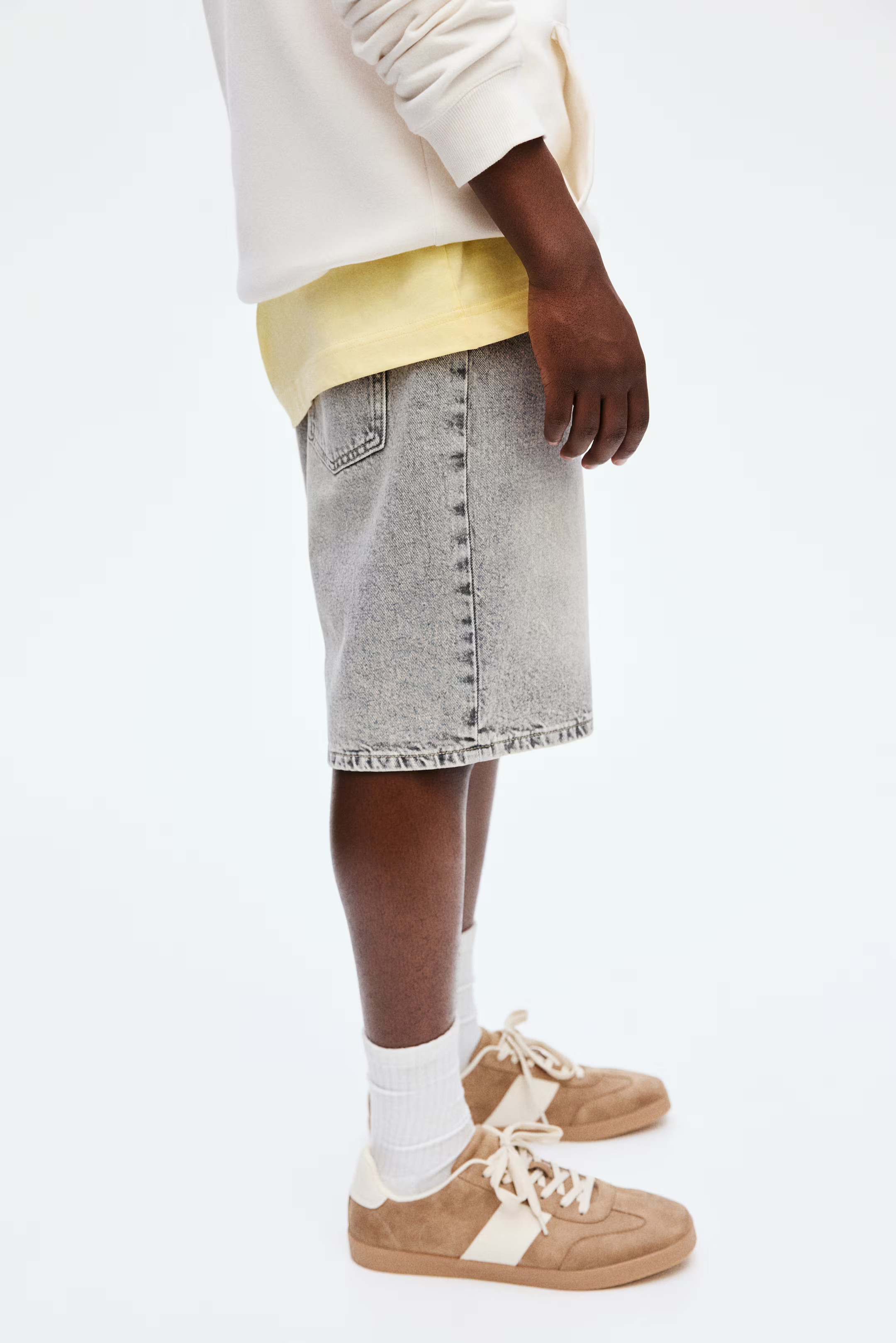 Loose-Fit Denim Shorts | H&M (US + CA)