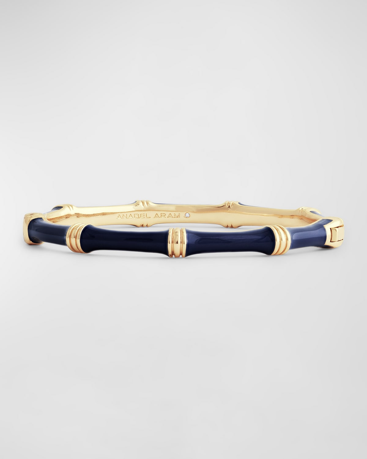 Bamboo Enameled Hinged Bangle | Neiman Marcus