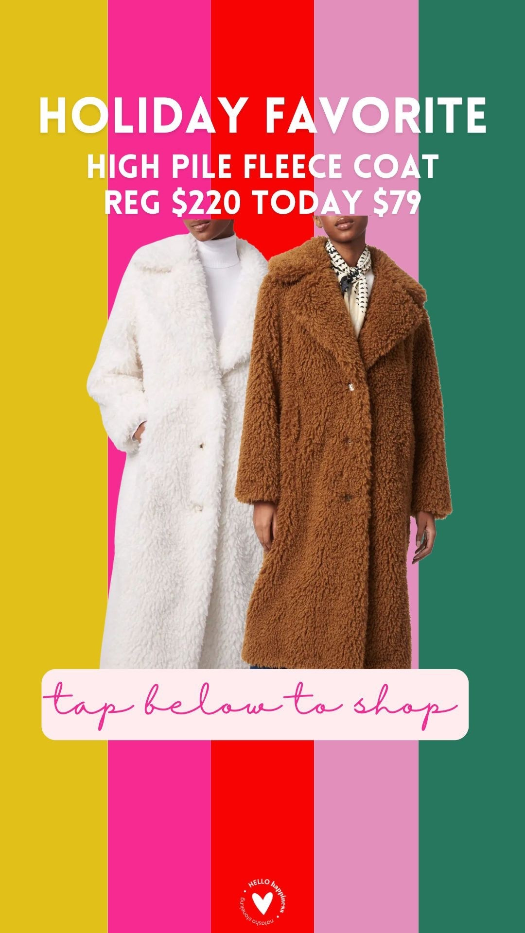 Holiday favorite | fleece coat $79 

#LTKSaleAlert #LTKGiftGuide #LTKHoliday