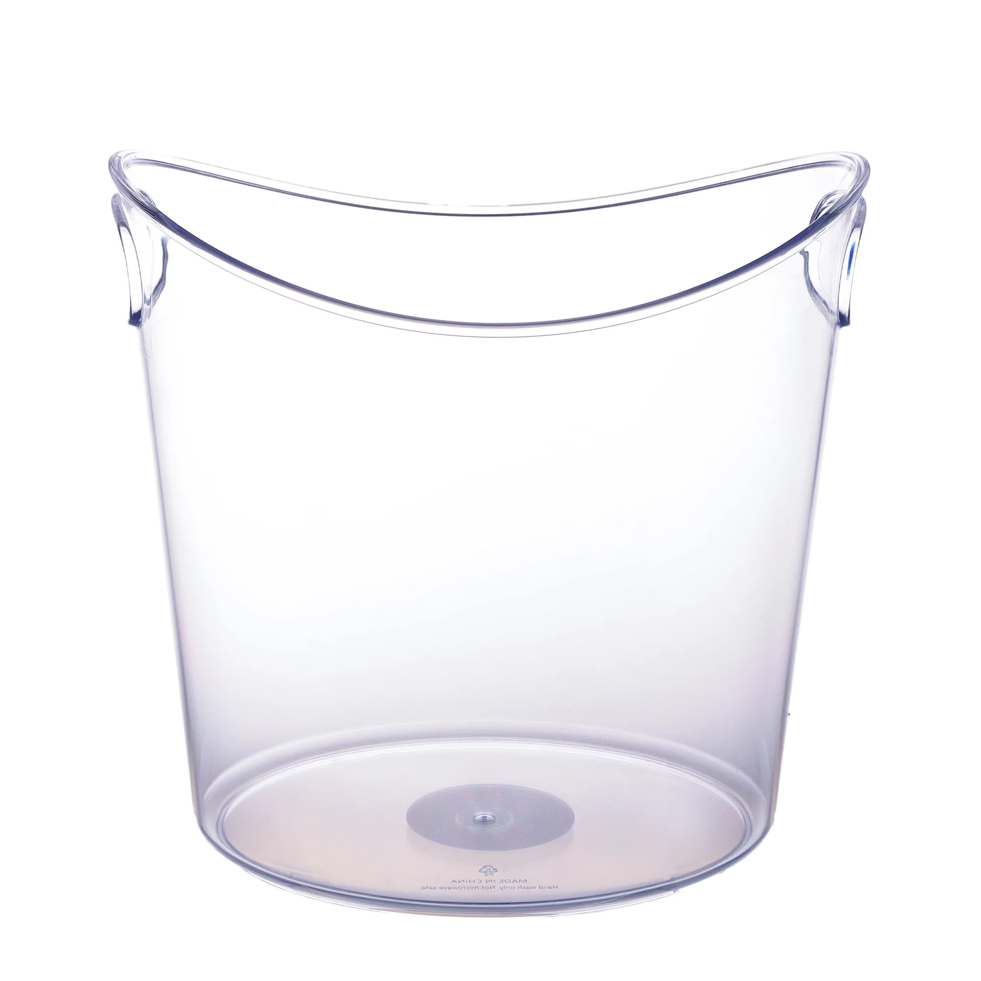 Clear Plastic Ice Bucket with Handles, by Way To Celebrate | Walmart (US)
