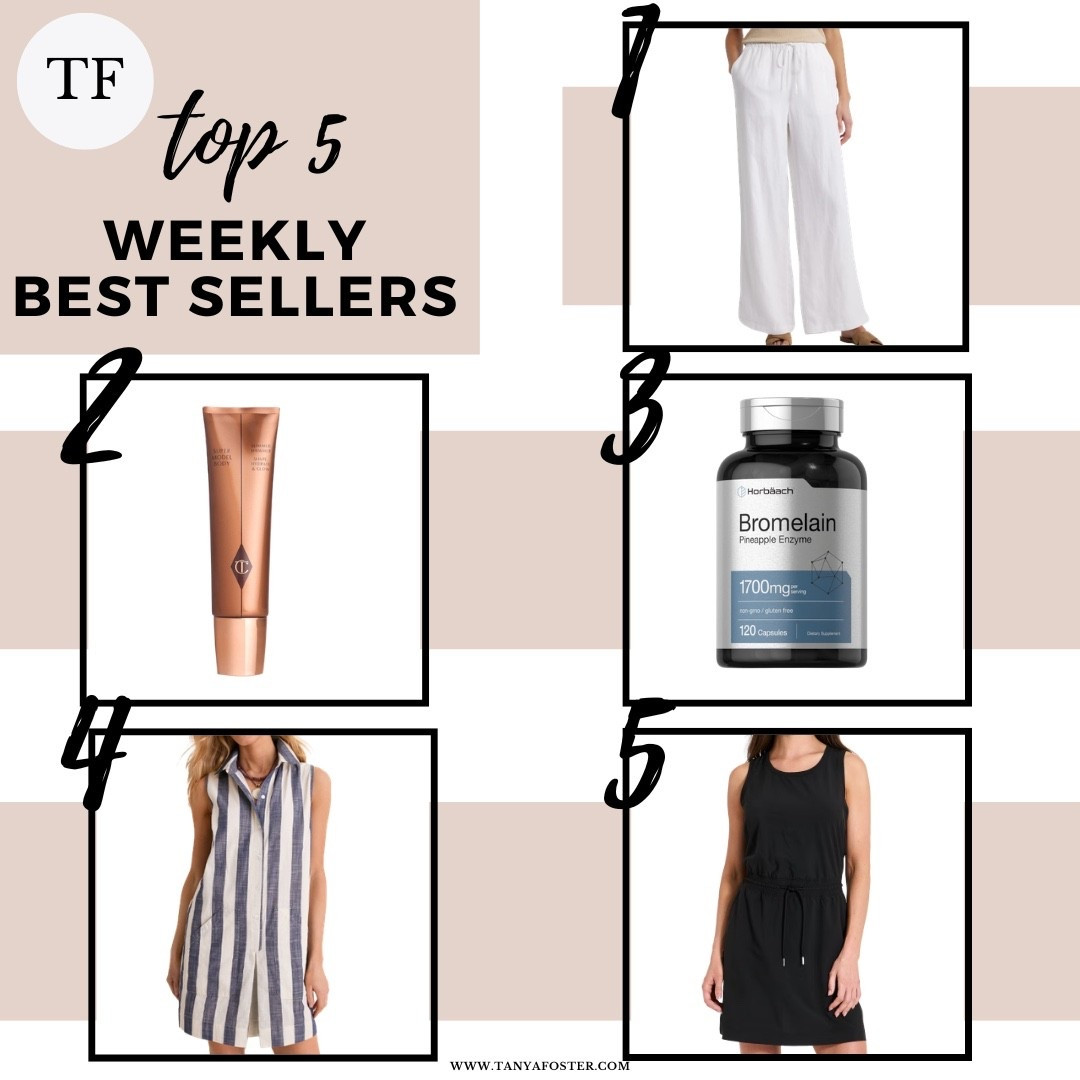 This week’s best sellers

#LTKSeasonal #LTKBeauty #LTKootd