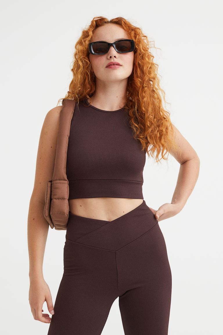 Ribbed Sleeveless Top | H&M (US)