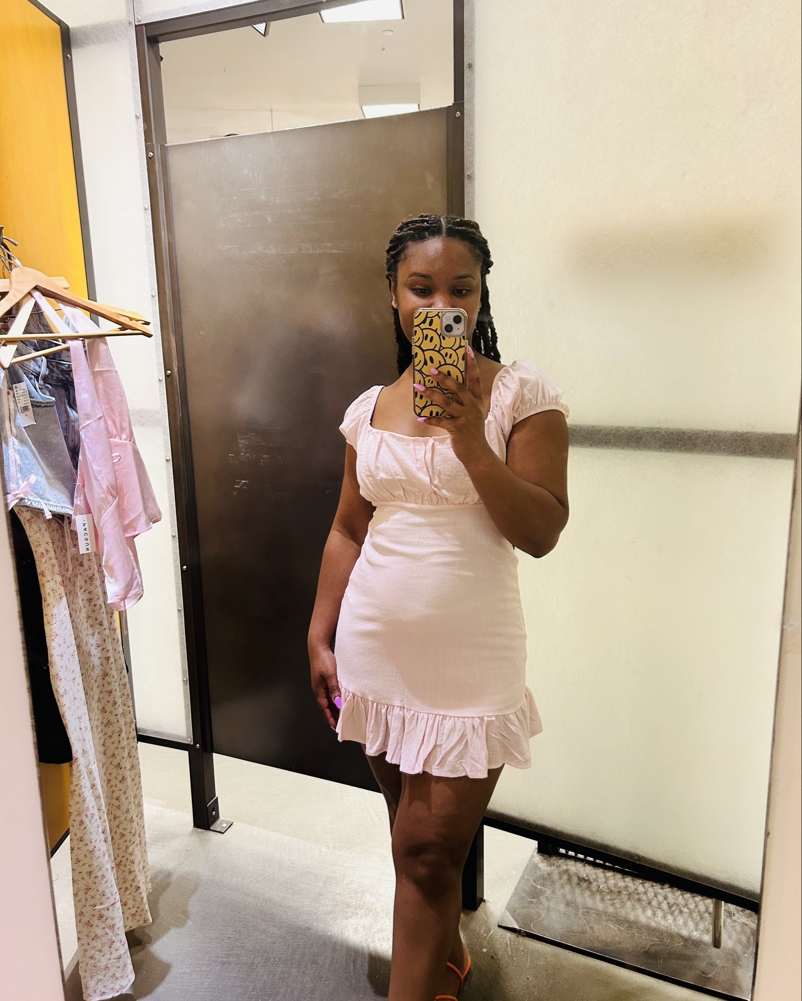 CURRENTLY 30% OFF | Sweet from the front, showstopper in the back.
Wearing size Medium | Under $35
#petite #midsize #curvy #pinkdress

#LTKFindsUnder50 #LTKSeasonal #LTKSaleAlert