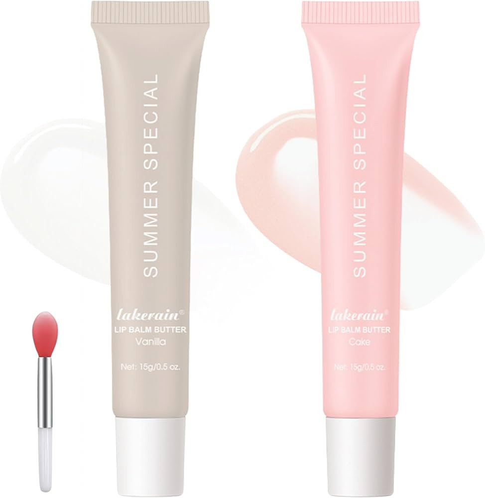 Summer Lip Butter Balm, Conditioning Lip Gloss for Instant Moisture, Soothing Lip Care, Shine and... | Amazon (US)