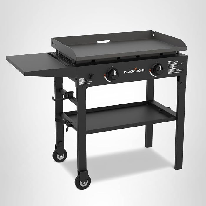 Blackstone Flat Top Gas Grill Griddle 2 Burner Propane Fuelled Rear Grease Management System, 151... | Amazon (US)