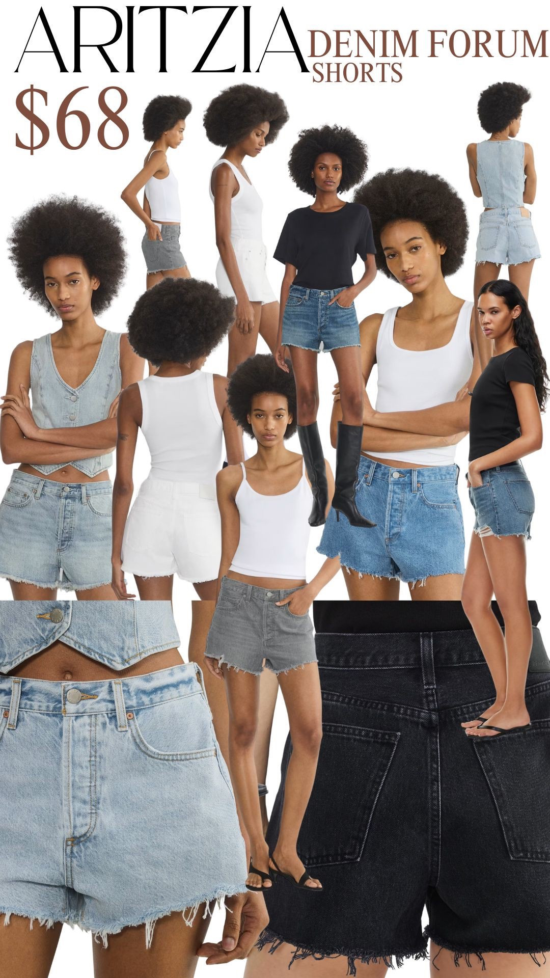 these denim forum shorts are everything. 🙌 #aritzia #denim 

#LTKFindsUnder100 #LTKU