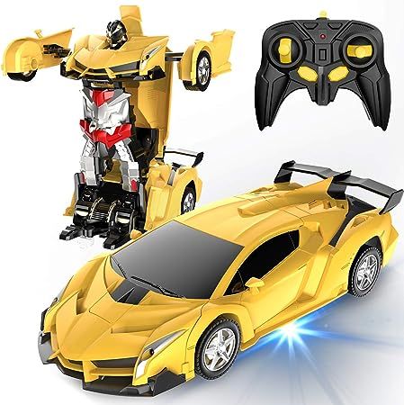Desuccus Remote Control Car, Transform Robot RC Cars for Kids Toys, 2.4Ghz 1:18 Scale Racing Car ... | Amazon (US)