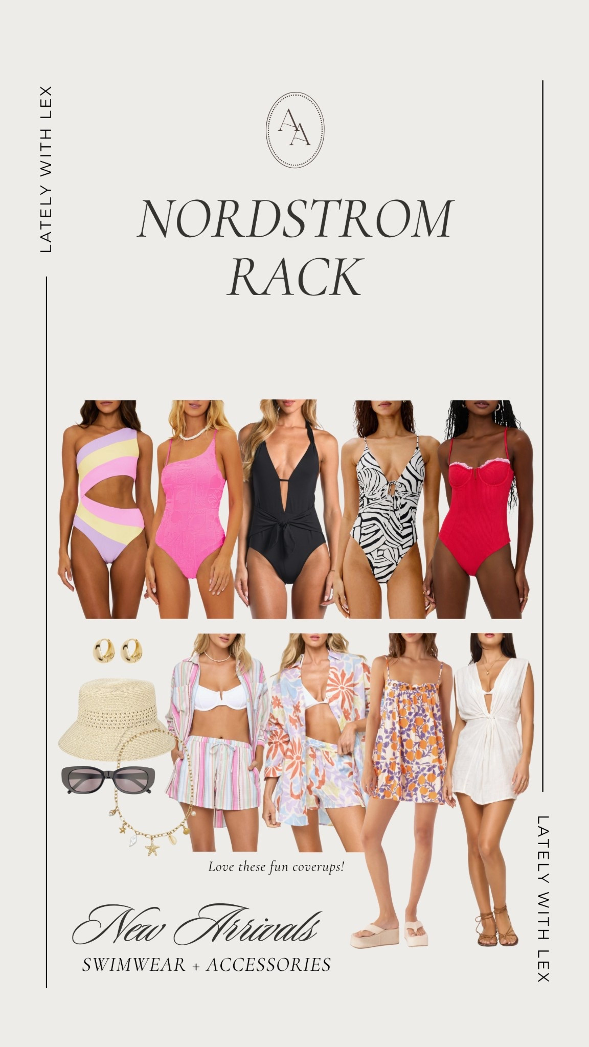 Swim, coverups, & accessories from Nordstrom Rack— all under $100! ☀️ lots of brands like Lspace & Beach Riot on sale! 

#LTKSaleAlert #LTKSwim #LTKSeasonal