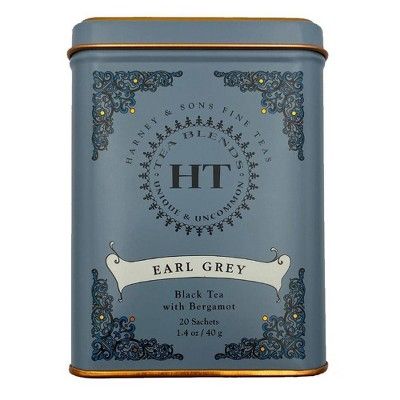 Harney & Sons Earl Grey Black Tea with Bergamot - 20ct | Target