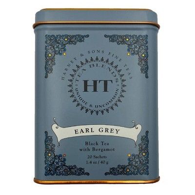 Harney &#38; Sons Earl Grey Black Tea with Bergamot - 20ct | Target