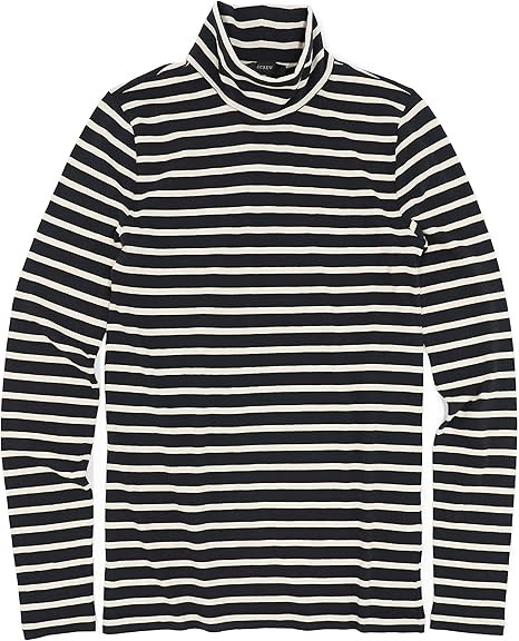 J.Crew Women's Long Sleeve Tissue Turtleneck Tee | Amazon (US)