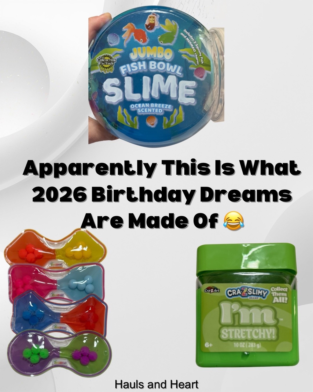 Slime birthday gift ideas for boys 👇

Jumbo fishbowl slime, stretchy slime, and sensory toys that kids are obsessed with right now. Perfect for birthday gifts, stocking stuffers, or reward prizes.

Everything linked here.


#LTKSeasonal #LTKmomlife #LTKKids