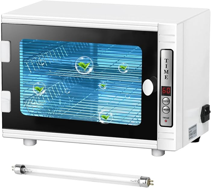 Nail Tool Cleaning Machine, 12L High Capacity Multi-Functional Nail Cleaner Box Manicure Tool Cle... | Amazon (US)